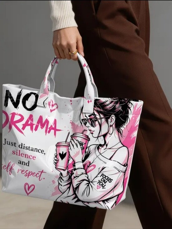 The Unbranded Brand Handbags - Women No Drama Tote Bag Daily Commute Hand Bag